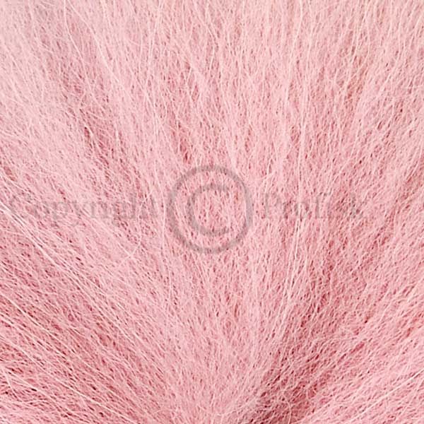 Sølvræv hale Light Pink
