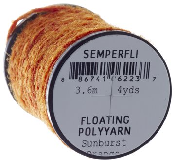 SemperFLi Dry Fly Polyyarn Sunburst Orange